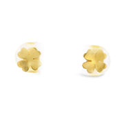 Rose Flower 925 Sterling Silver Earrings